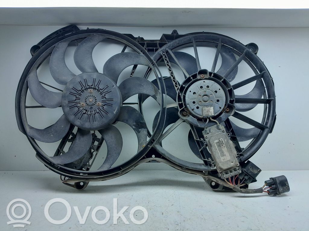 Audi A6 S6 C6 4F Elektryczny wentylator chłodnicy 