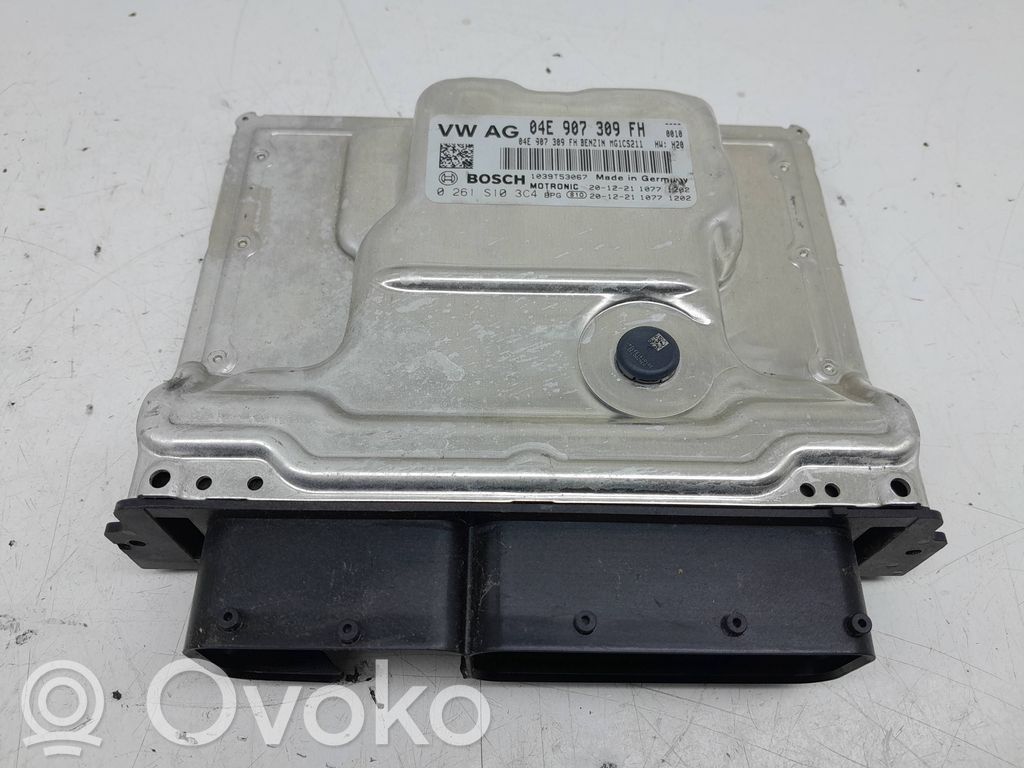 Engine control unit/module   04E907309FH,0261S10304