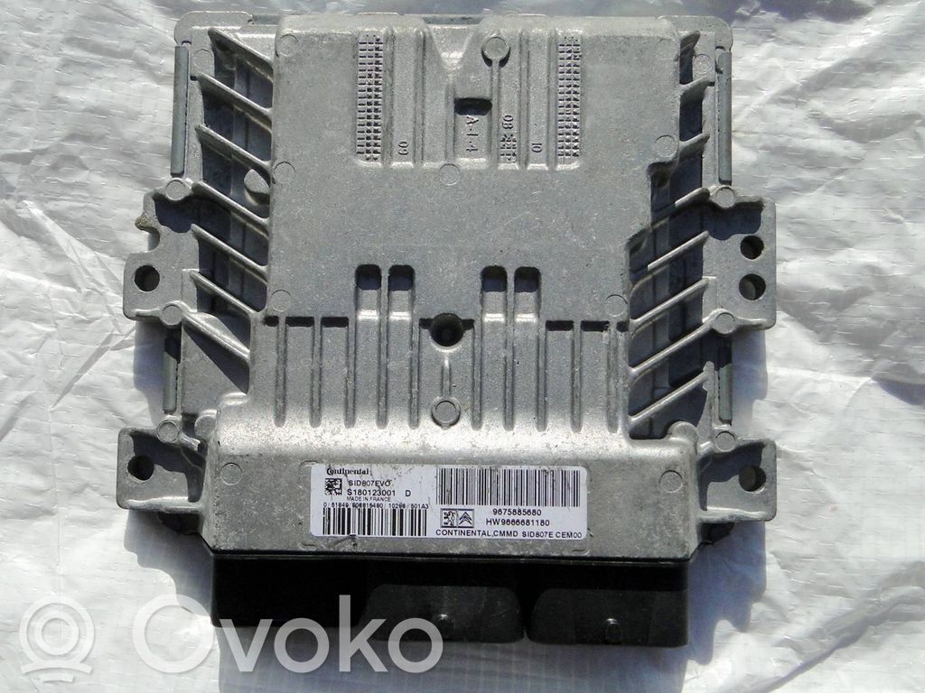 Peugeot 508 Unidad de control/módulo del motor 