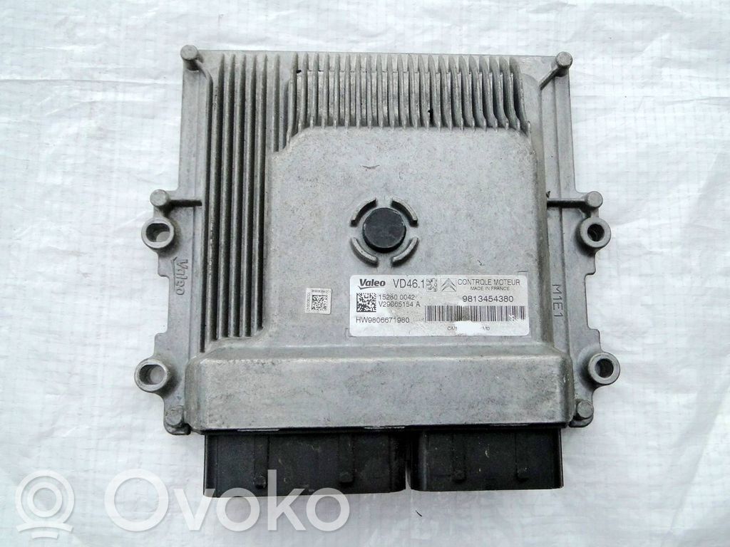 Engine control unit/module   9813454380,V29065154A,152800042