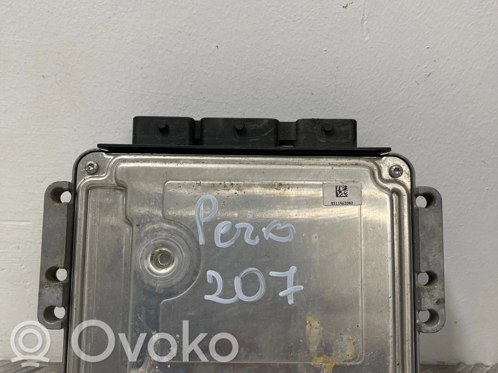 Peugeot 207 Engine control unit/module 