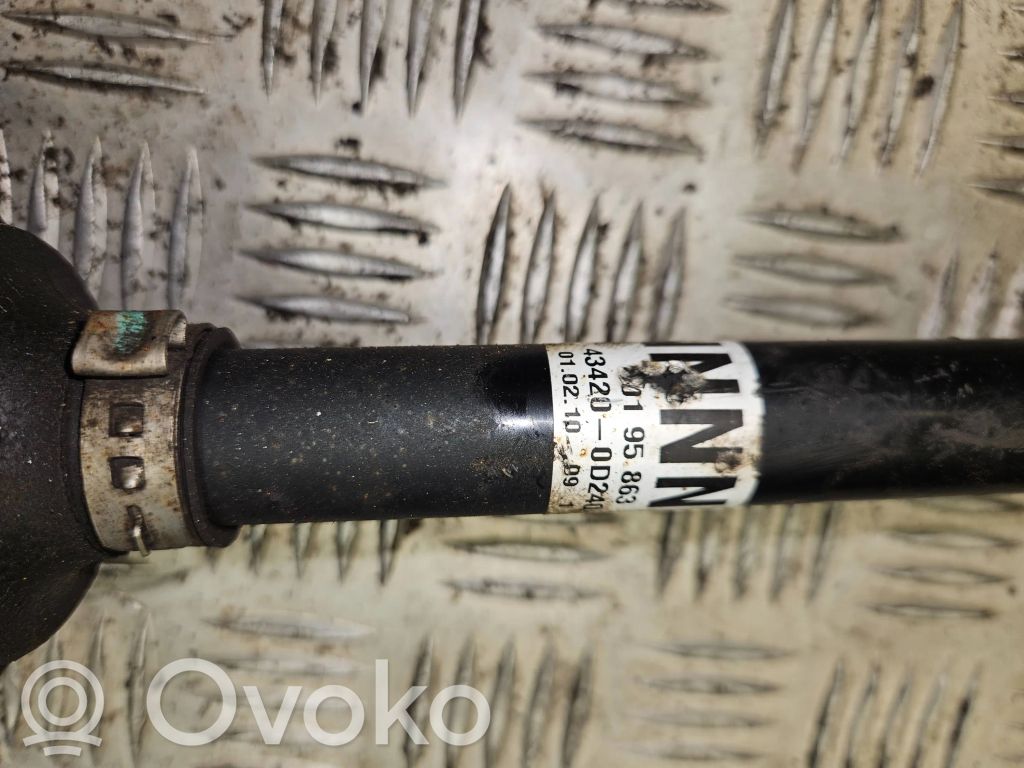 Toyota Yaris Eje de transmisión delantero 