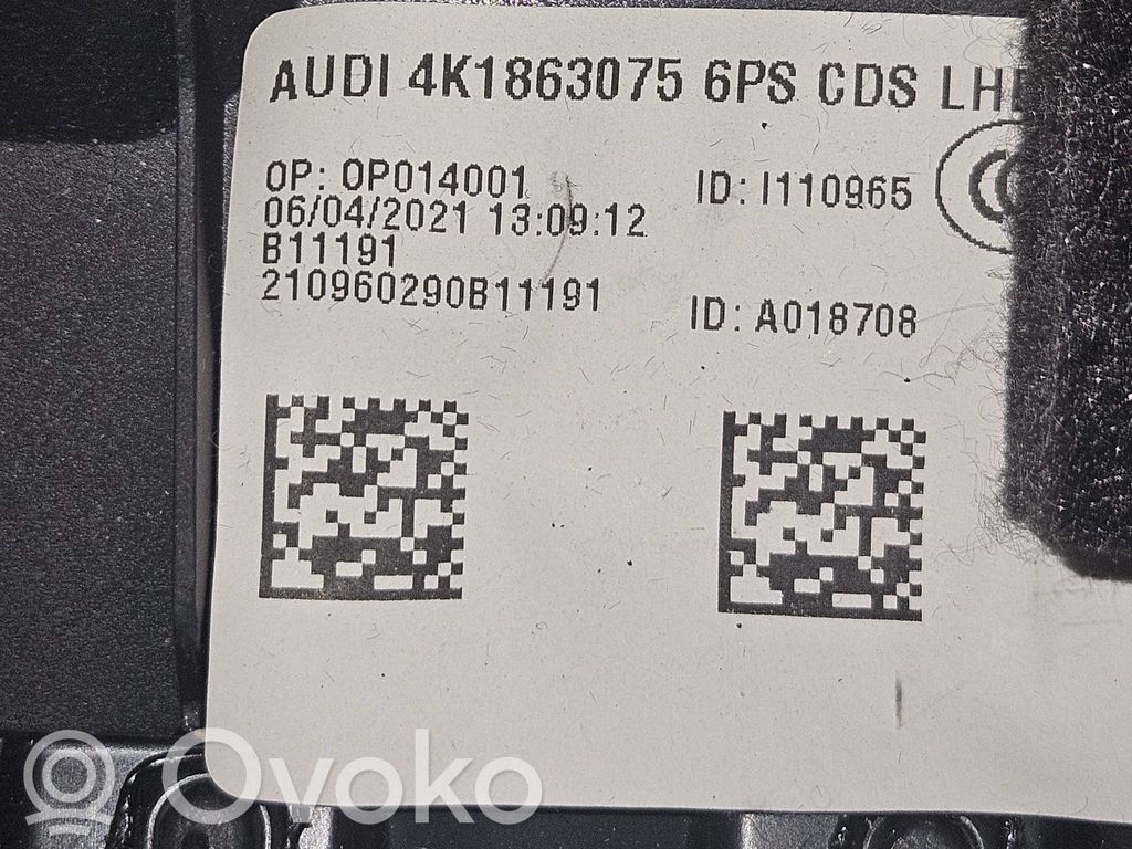 Audi A6 S6 C8 4K Komfortsteuergerät Bordnetzsteuergerät 