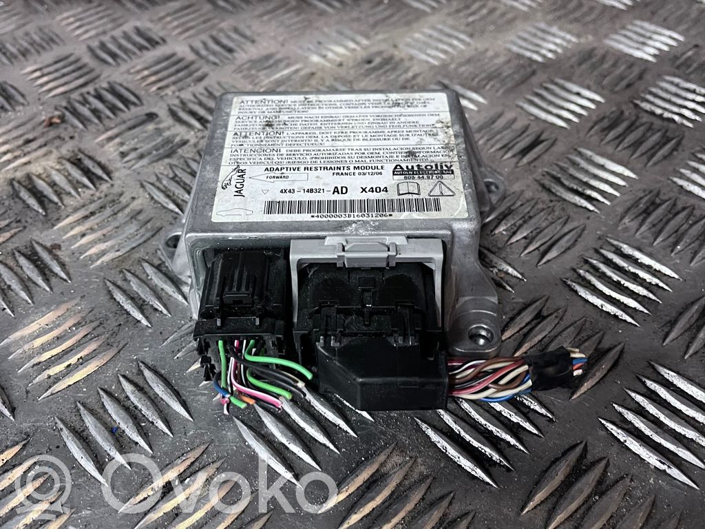 Jaguar X-Type Airbag control unit/module 