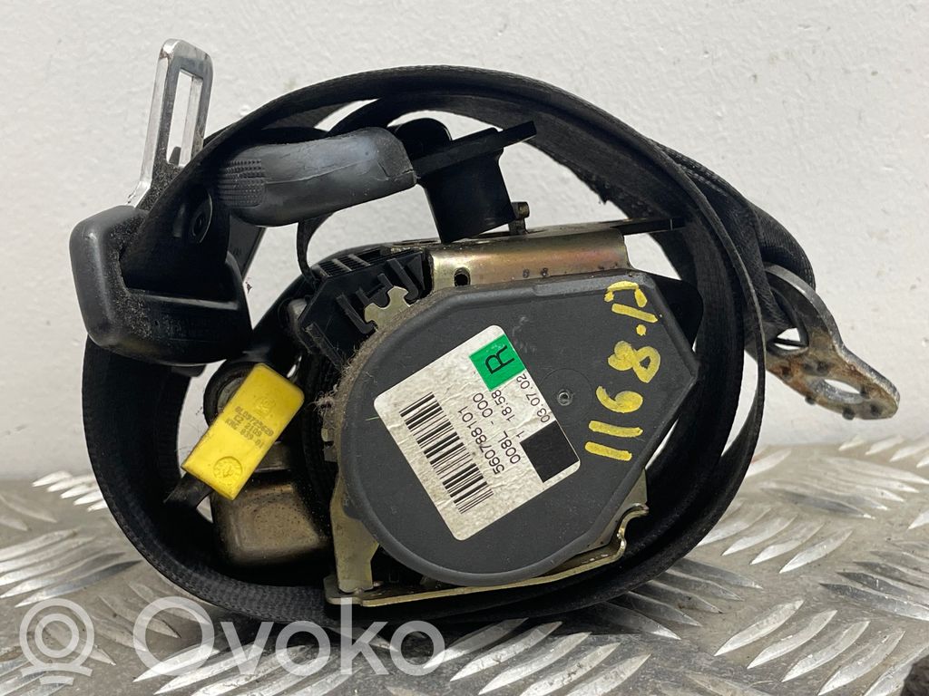 Audi A2 Front seatbelt 