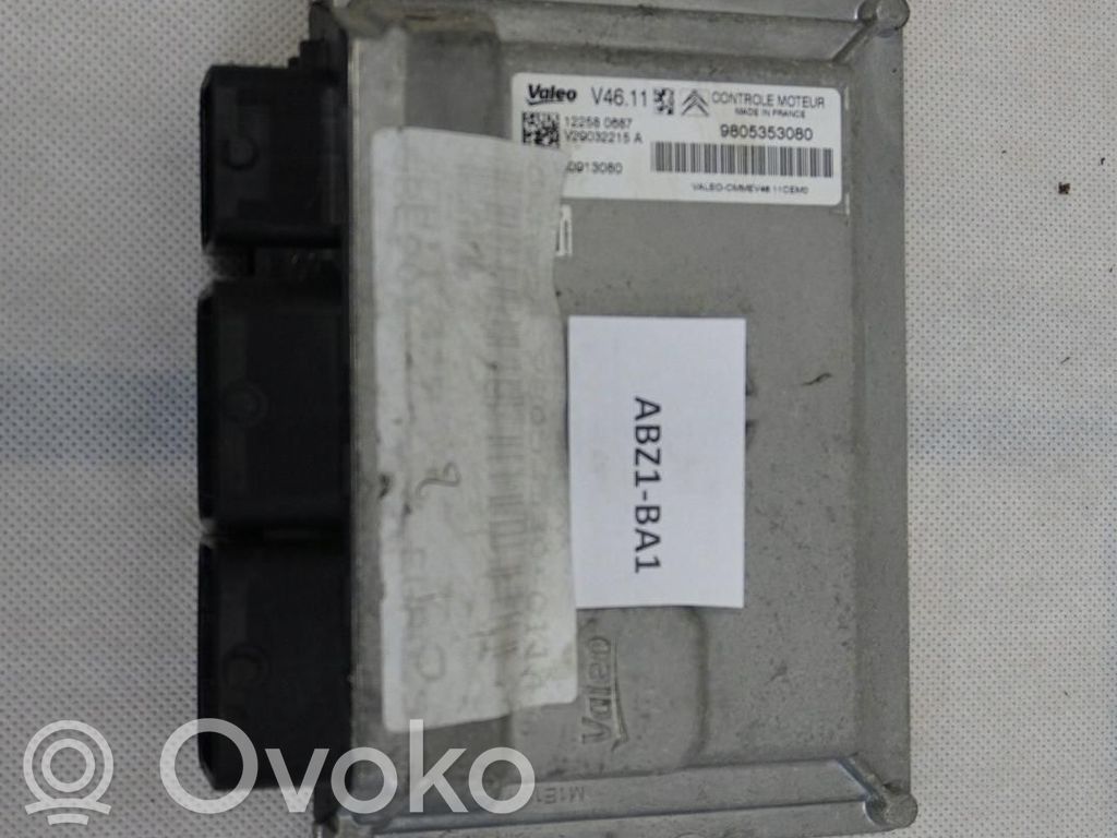 Peugeot 208 I Engine control unit/module ECU 