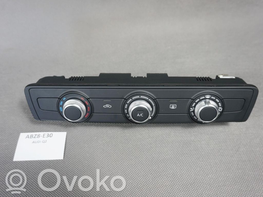 Audi Q2 - Climate control unit 