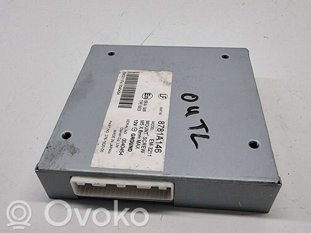 Camera control unit module   8781A146
