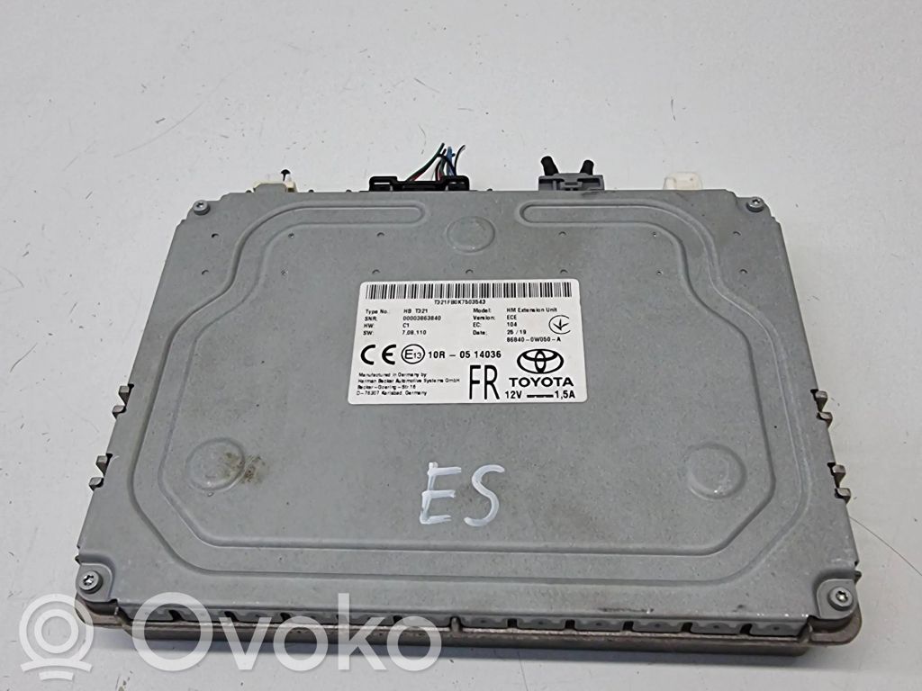 Lexus ES VII XZ10 GPS navigation control unit/module 