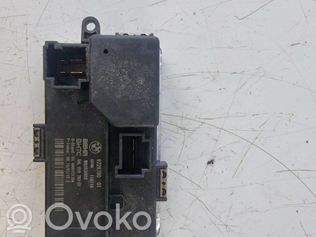 BMW 5 F10 F11 Pečiuko ventiliatoriaus reostatas (reustatas) 