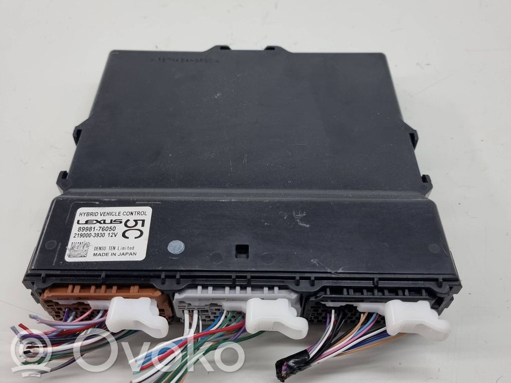 Lexus UX Engine control unit/module 