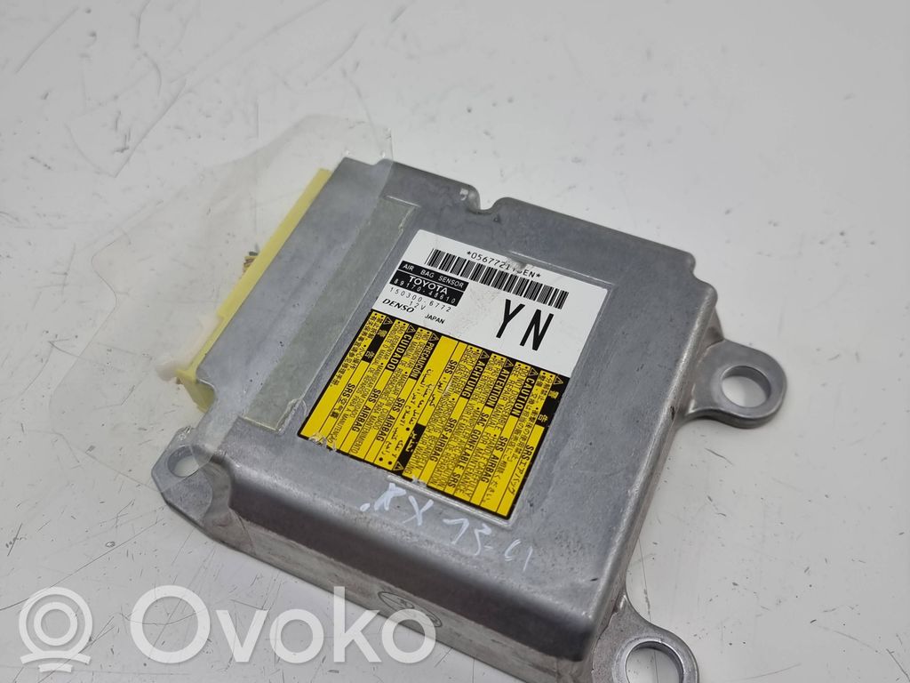 Lexus RX III Airbag control unit/module 