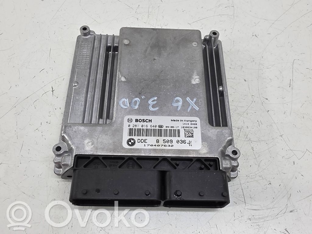 BMW X6 E71 Engine control unit/module 