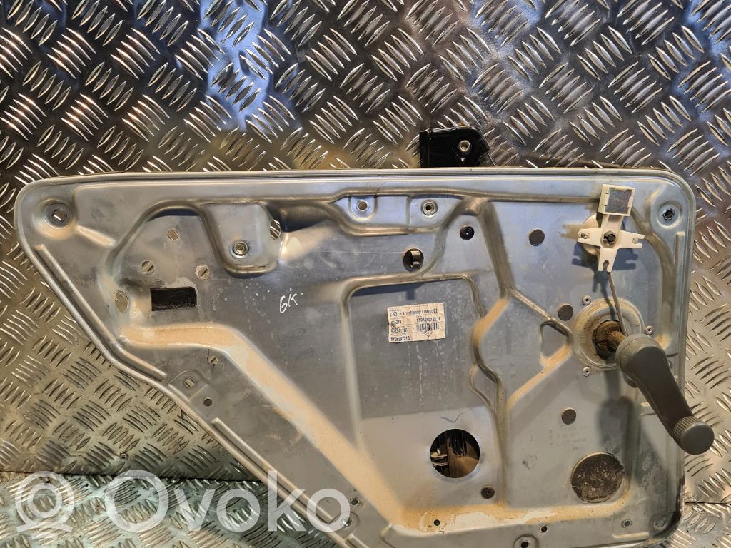 Skoda Fabia Mk1 (6Y) Alzacristalli della portiera posteriore con motorino 