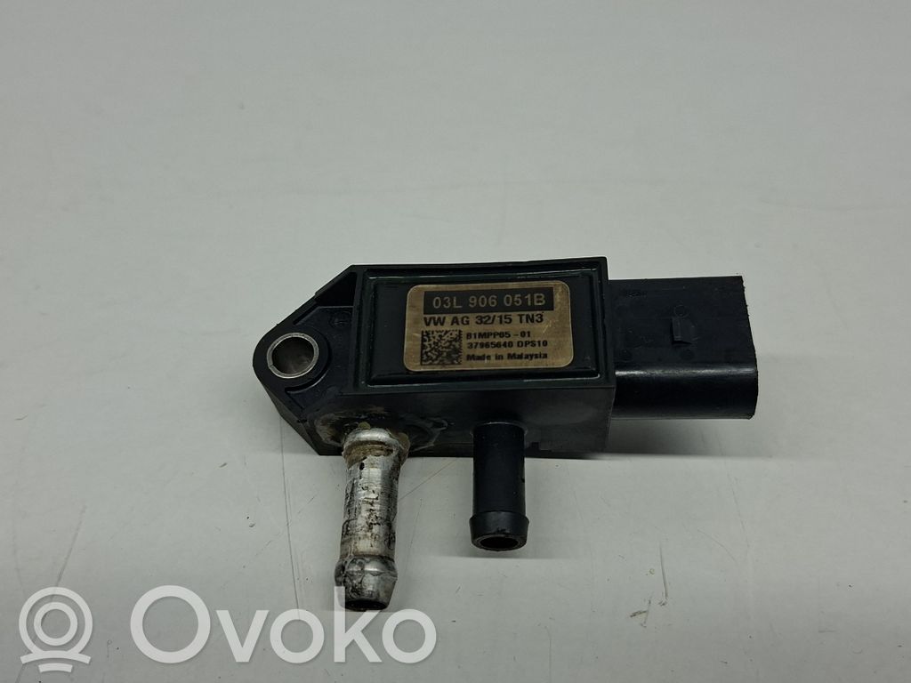 Skoda Superb B8 (3V) Exhaust gas pressure sensor 