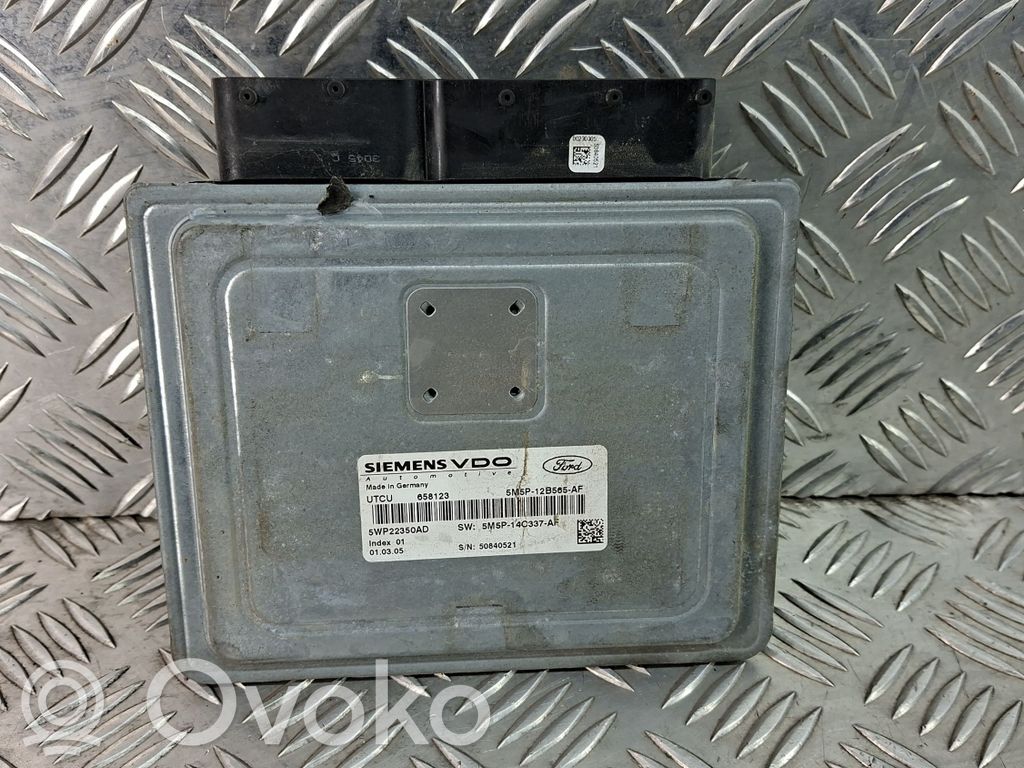 Engine control unit/module ECU   5M5P12B565AF,5M5P14C337AF