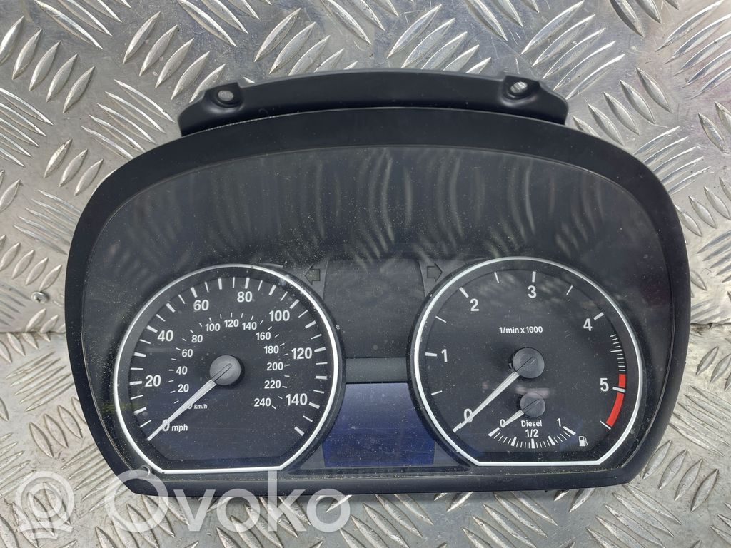BMW 1 E81 E87 Speedometer (instrument cluster) 