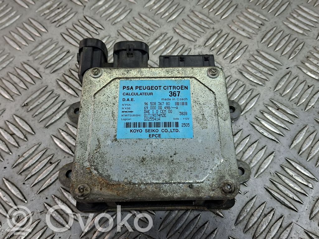 Citroen C3 Unité de commande / calculateur direction assistée 