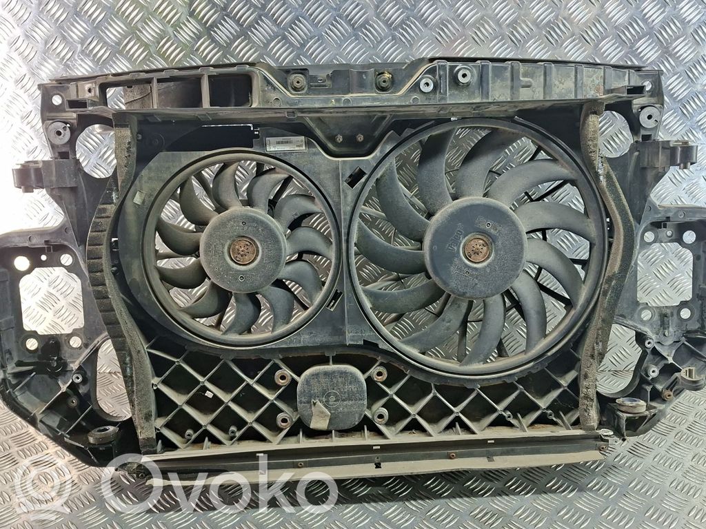 Audi A6 S6 C6 4F Elektrisks radiatoru ventilators 