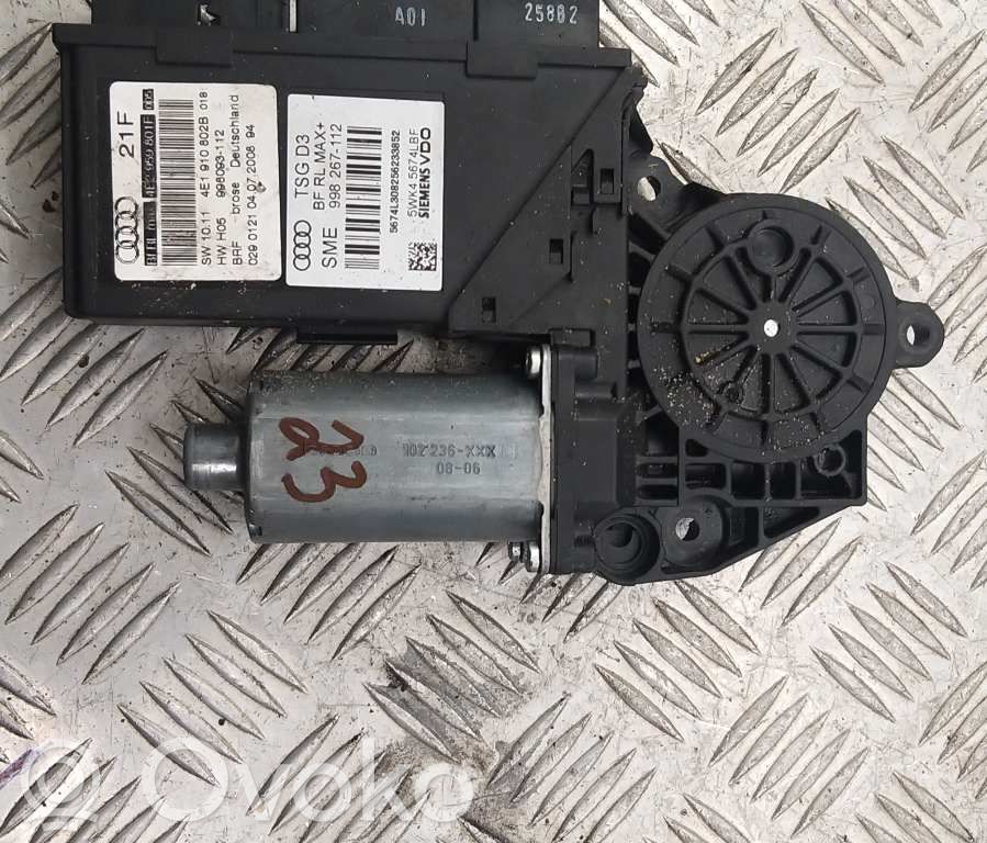 Audi A8 S8 D3 4E Front door window regulator motor 