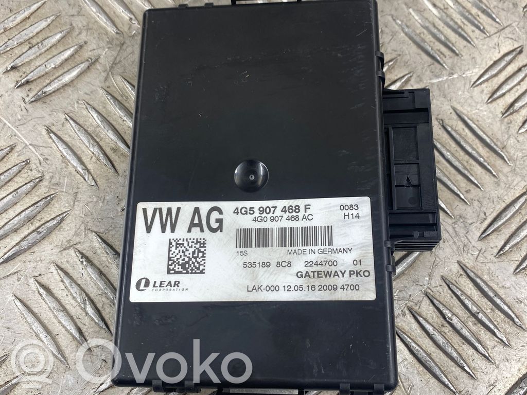 Audi A6 S6 C7 4G Gateway control module 