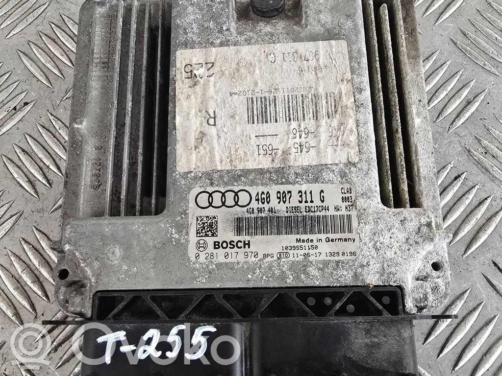 Audi A6 S6 C7 4G Engine control unit/module 