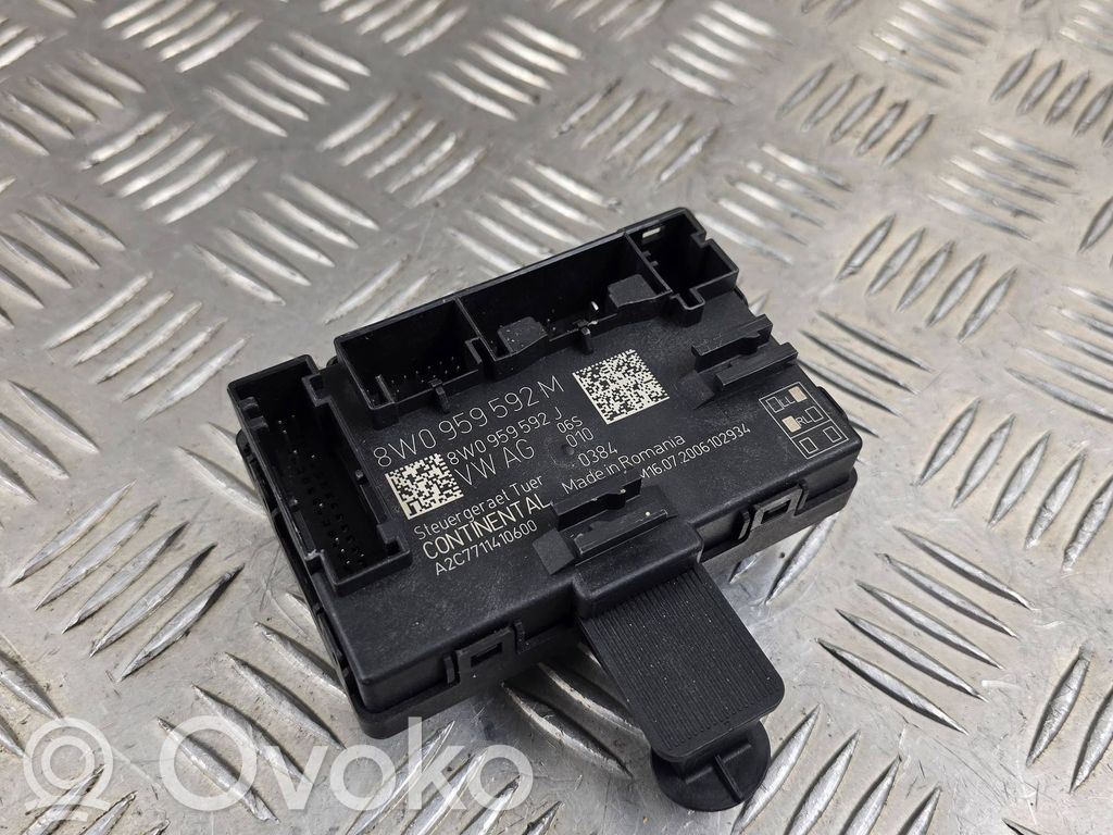 Audi A5 Unité de commande module de porte 