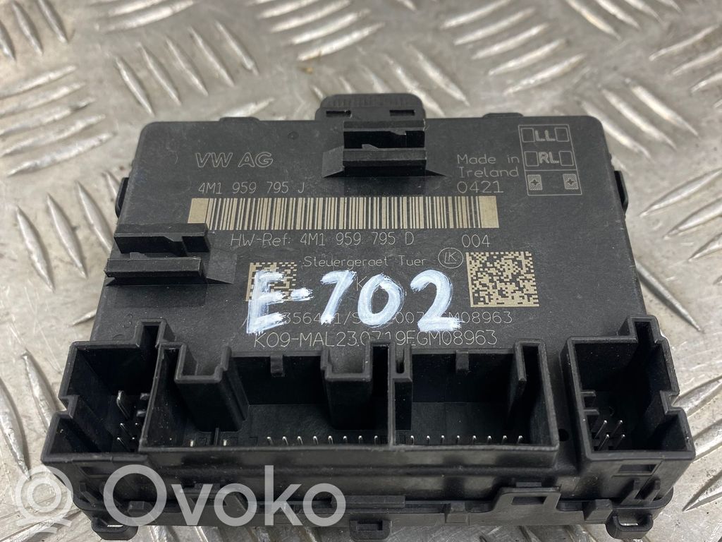 Audi Q8 Unité de commande module de porte 