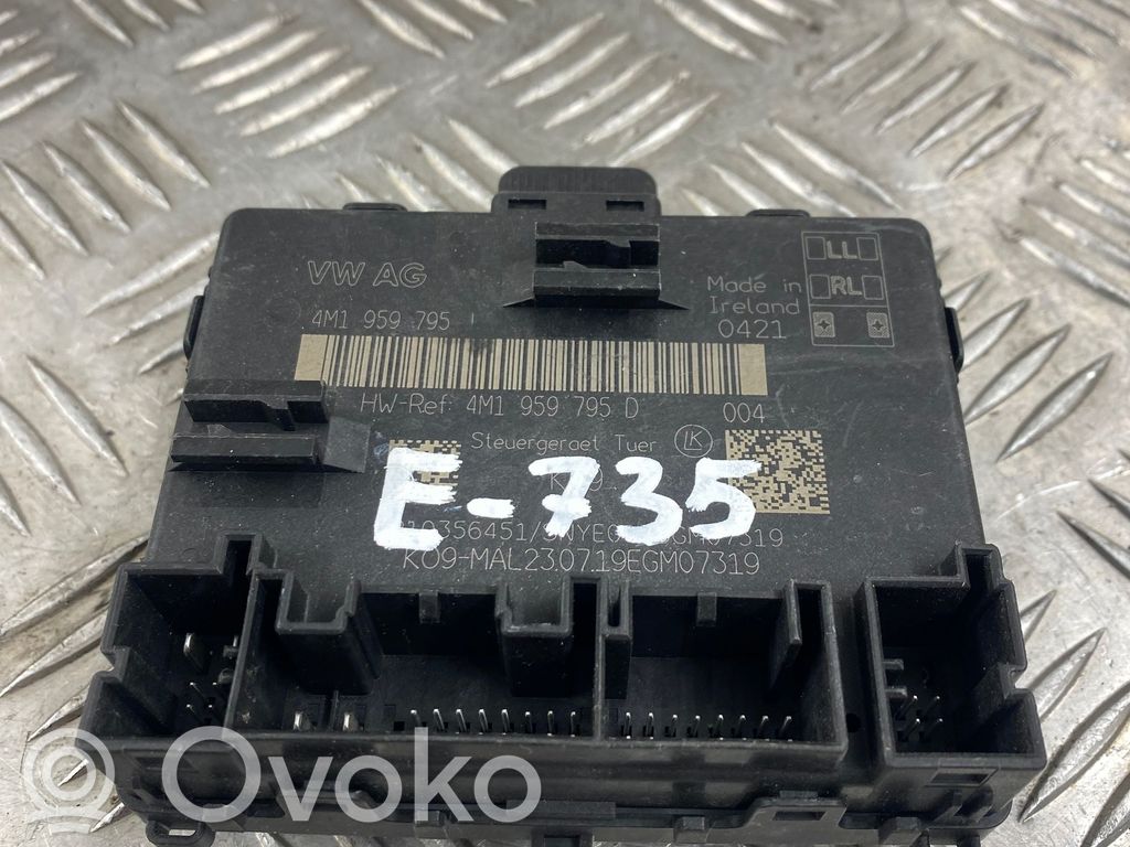 Porsche Panamera (971) Door control unit/module 