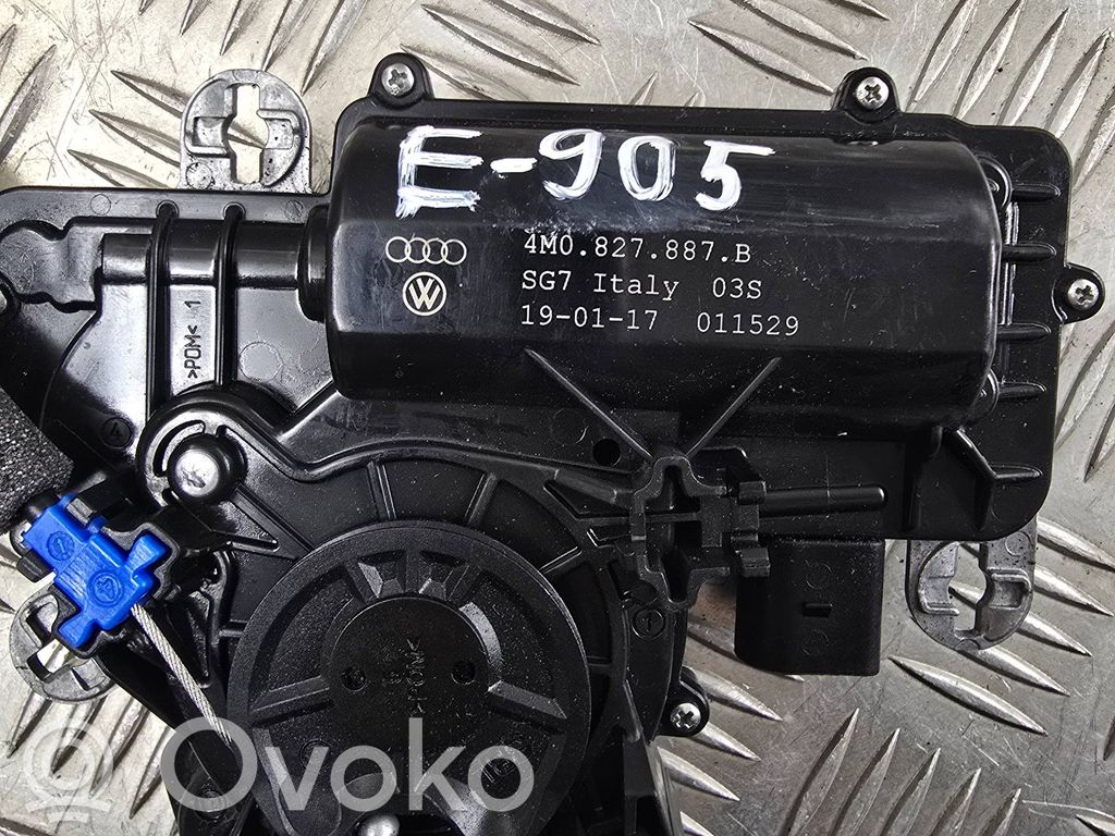 Audi Q7 4M Aizmugurējā pārsega pievilcējs 