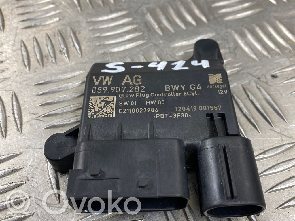 Audi A7 S7 4K8 Glow plug pre-heat relay 