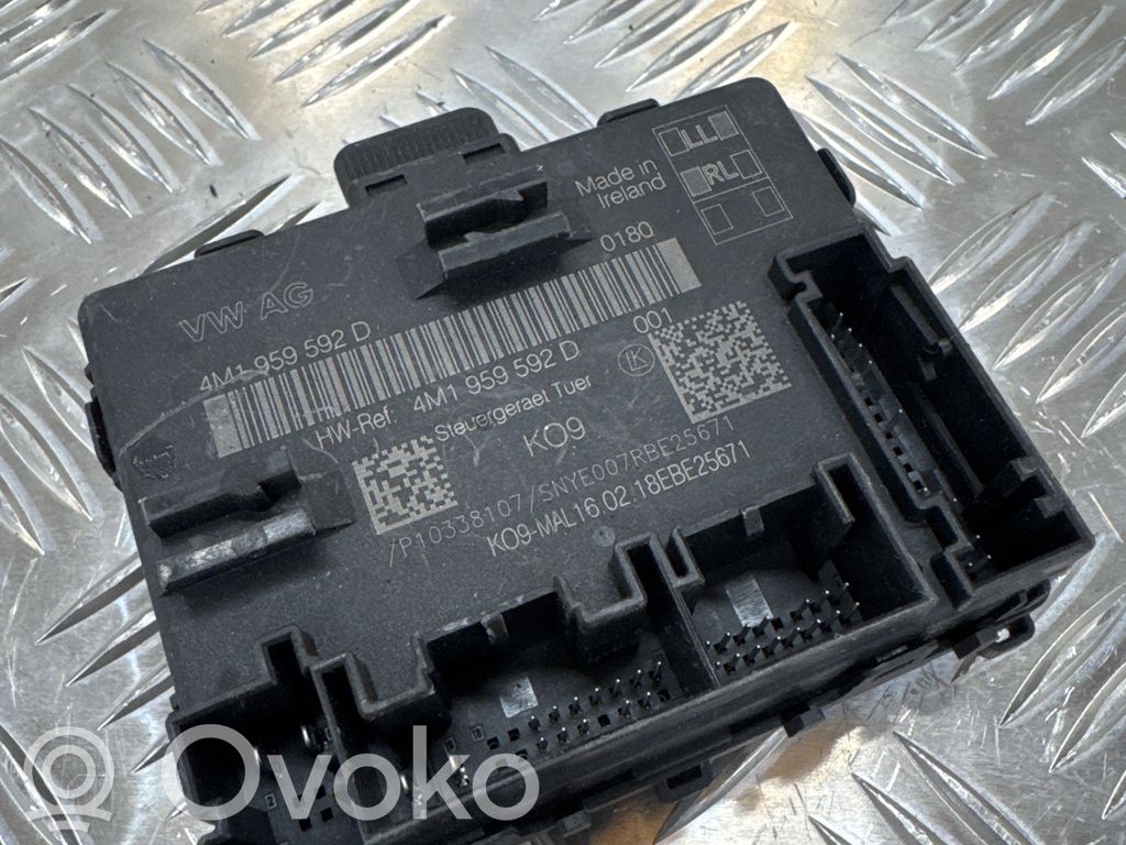Audi A6 S6 C8 4K Door control unit/module 