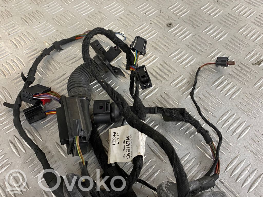 Audi A6 S6 C7 4G Cableado de puerta trasera 