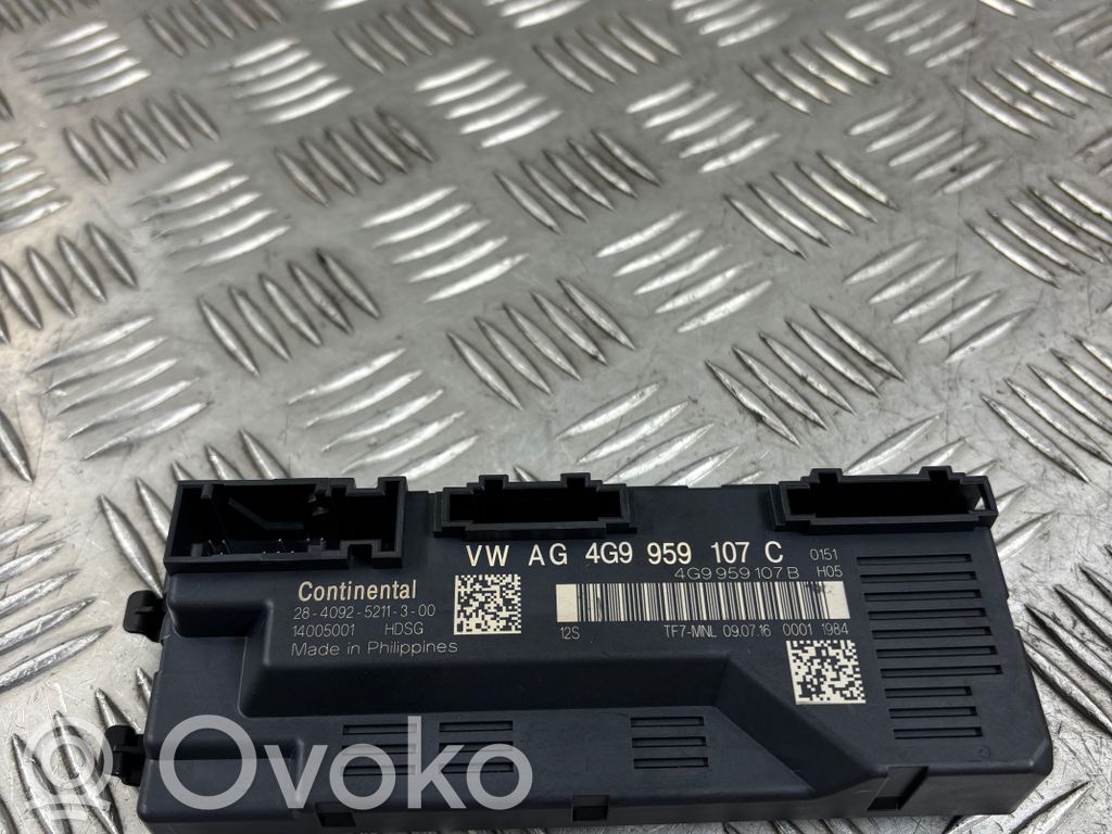 Audi A6 S6 C7 4G Tailgate/trunk control unit/module 