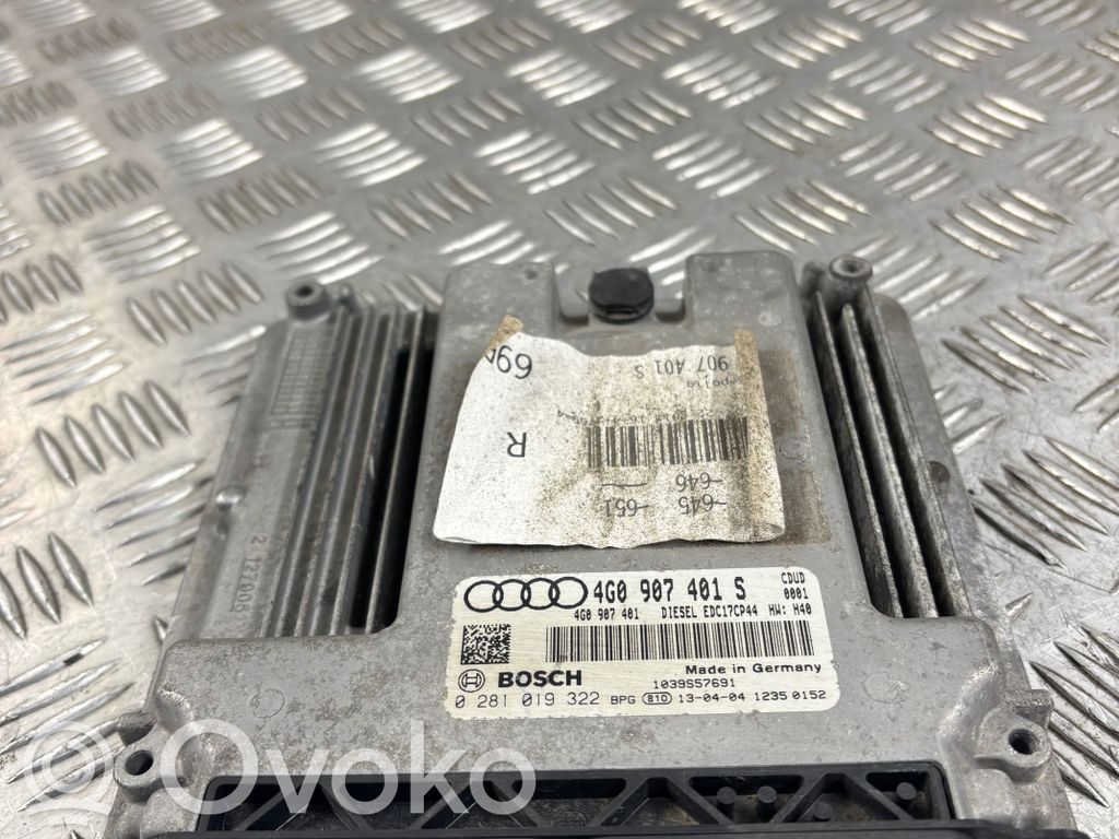 Audi A7 S7 4G Engine control unit/module 