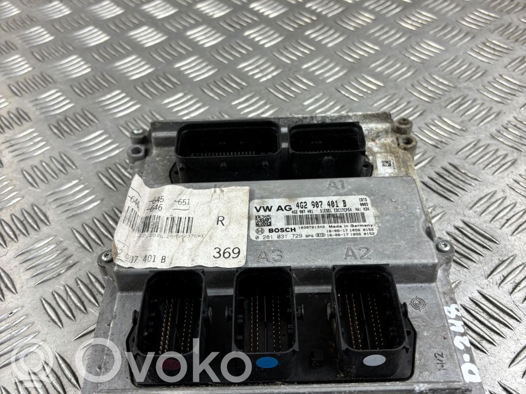 Engine control unit/module   4G2907401B