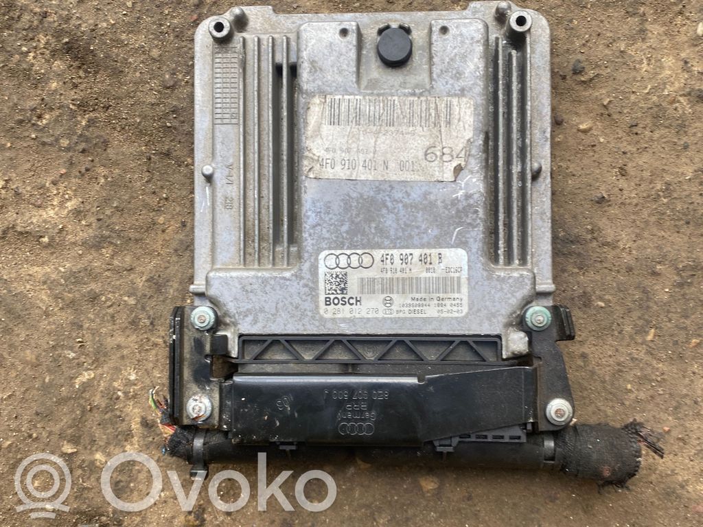 Unidad de control/módulo del motor   4F0907401B,0281012270,4F0910401N