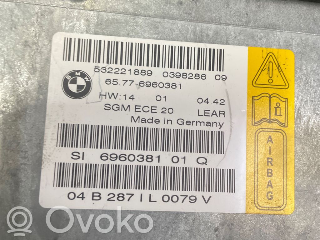 BMW 5 E60 E61 Airbag control unit/module 