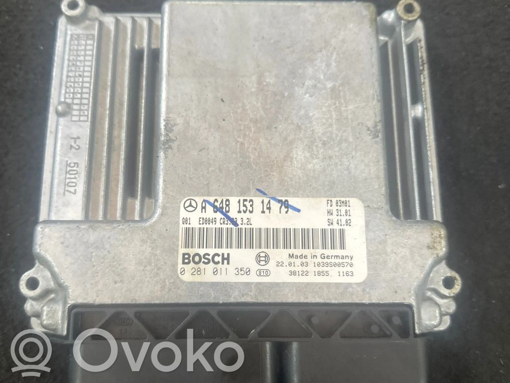 Mercedes-Benz E W211 Engine control unit/module 