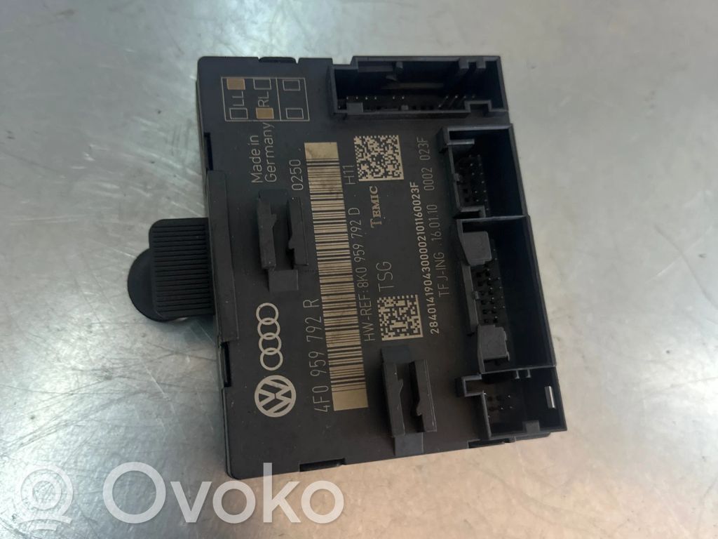 Door control unit/module   8K0959792D,4F0959792R