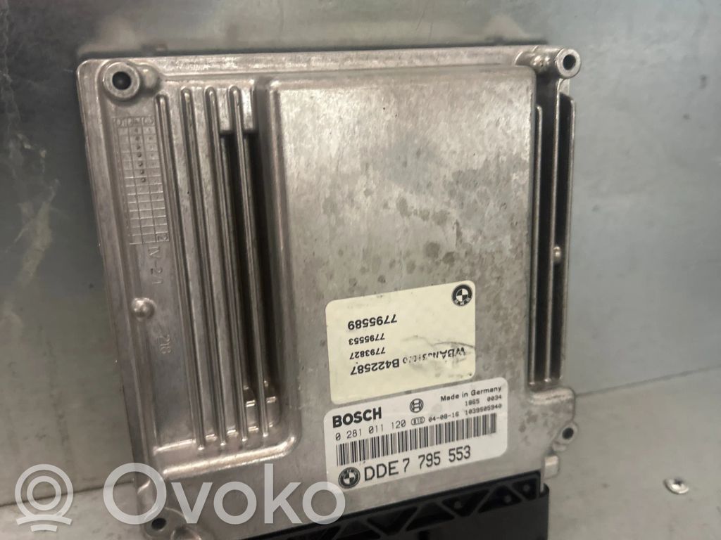 BMW 5 E60 E61 Engine control unit/module 