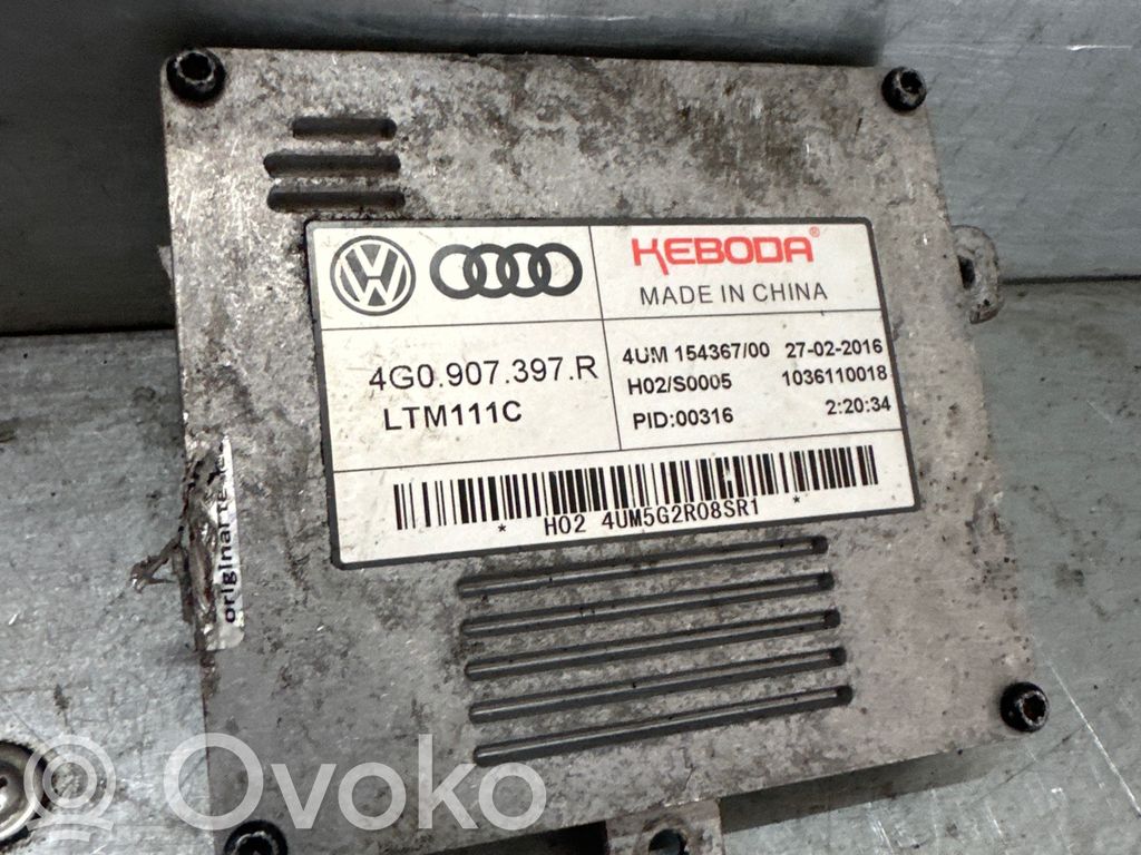 Audi A6 S6 C7 4G Headlight ballast module Xenon 