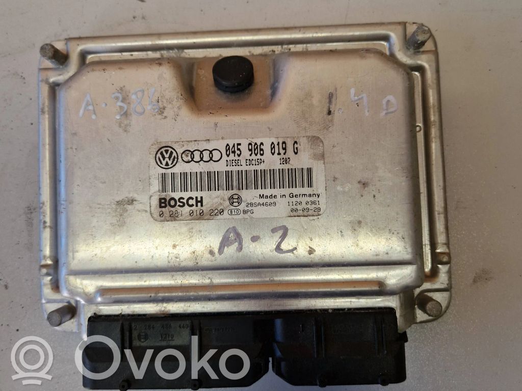Engine control unit/module   045906019G,28SA4609,0281010220