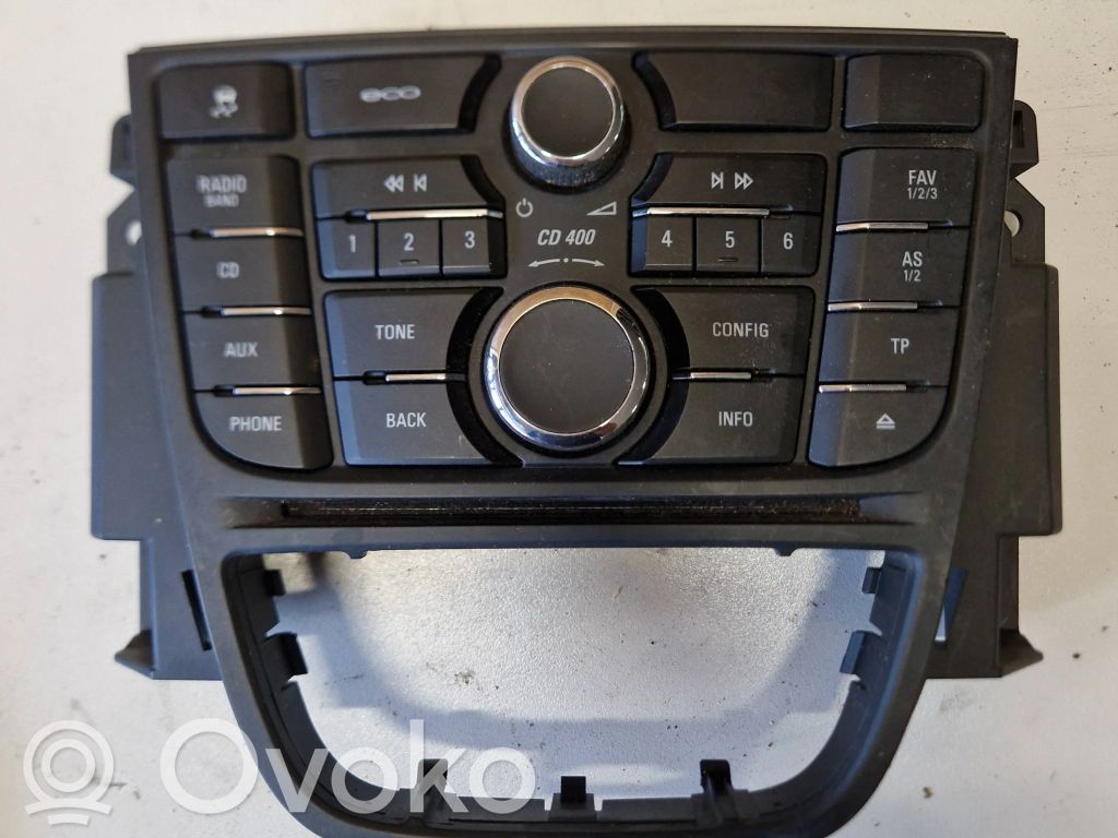 Opel Astra J Head unit multimedia control 