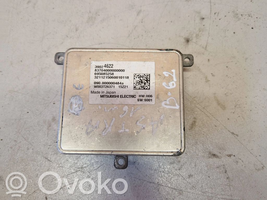 Opel Astra K Headlight ballast module Xenon 