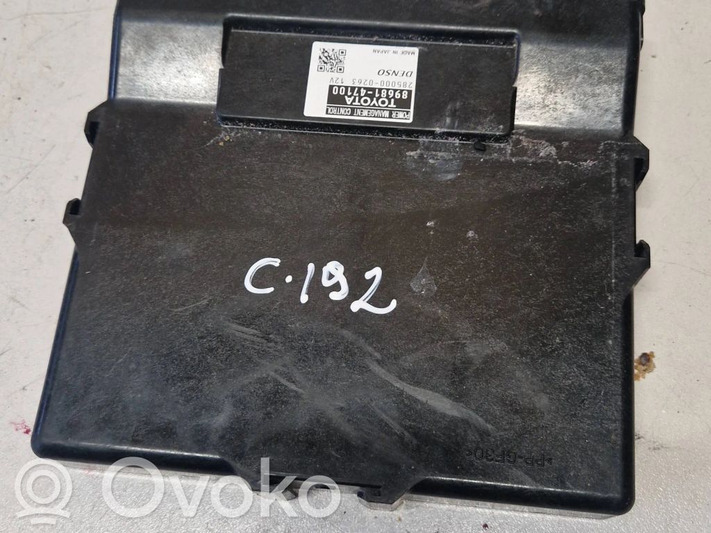 Toyota Prius (XW30) Engine control unit/module ECU 