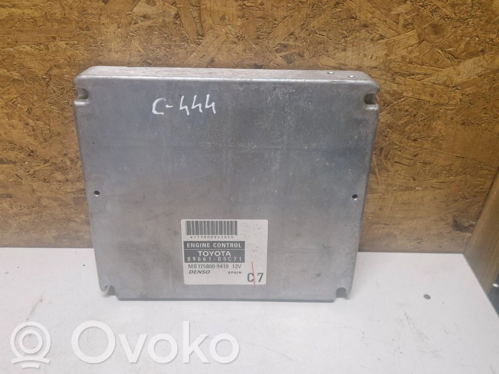 Toyota Avensis T250 Sterownik / Moduł ECU 