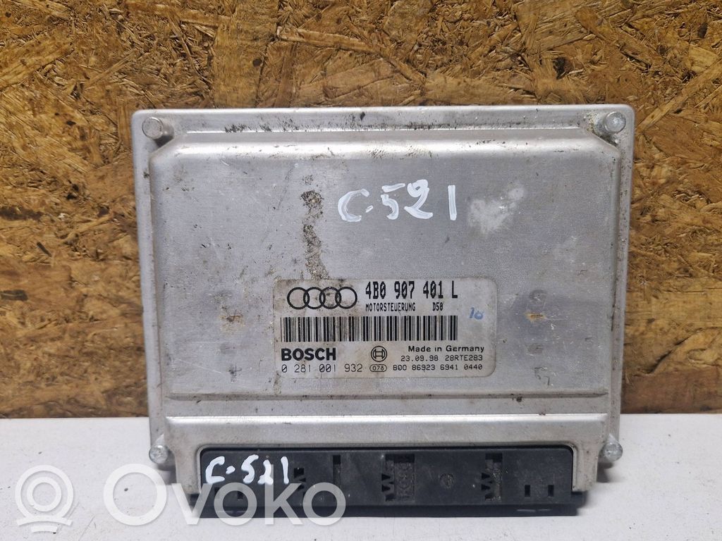 Audi A6 S6 C5 4B Engine control unit/module 