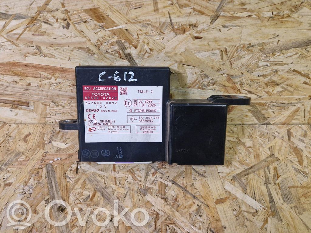 Toyota RAV 4 (XA30) Other control units/modules 