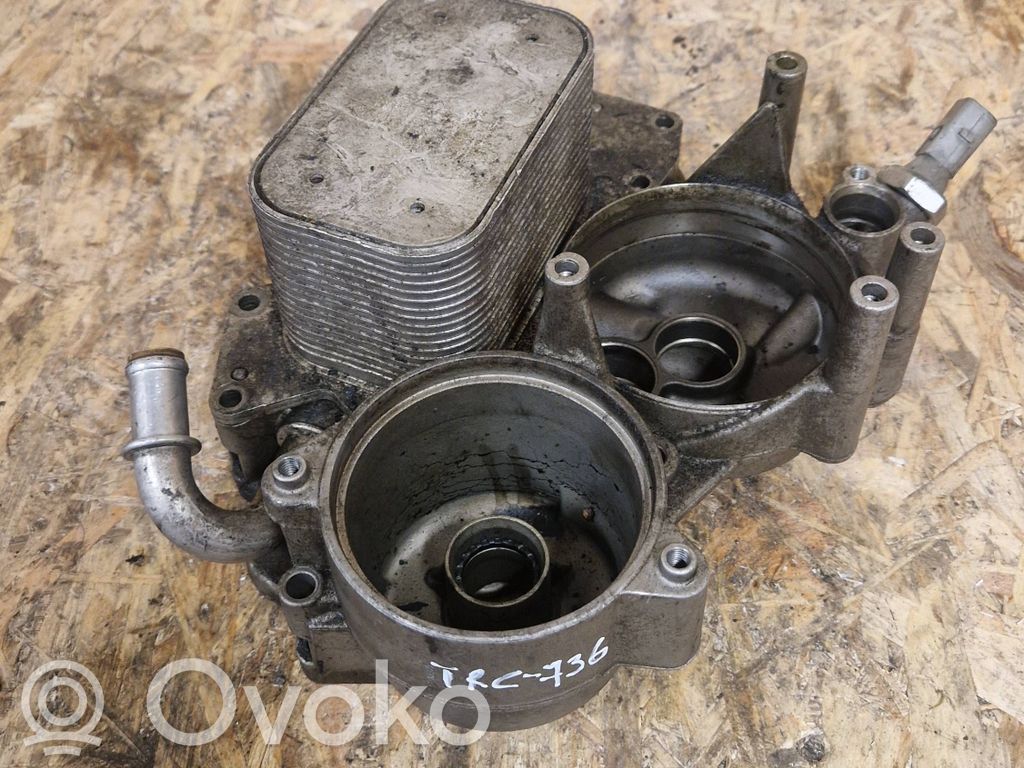 Audi A6 S6 C6 4F Oil filter mounting bracket 